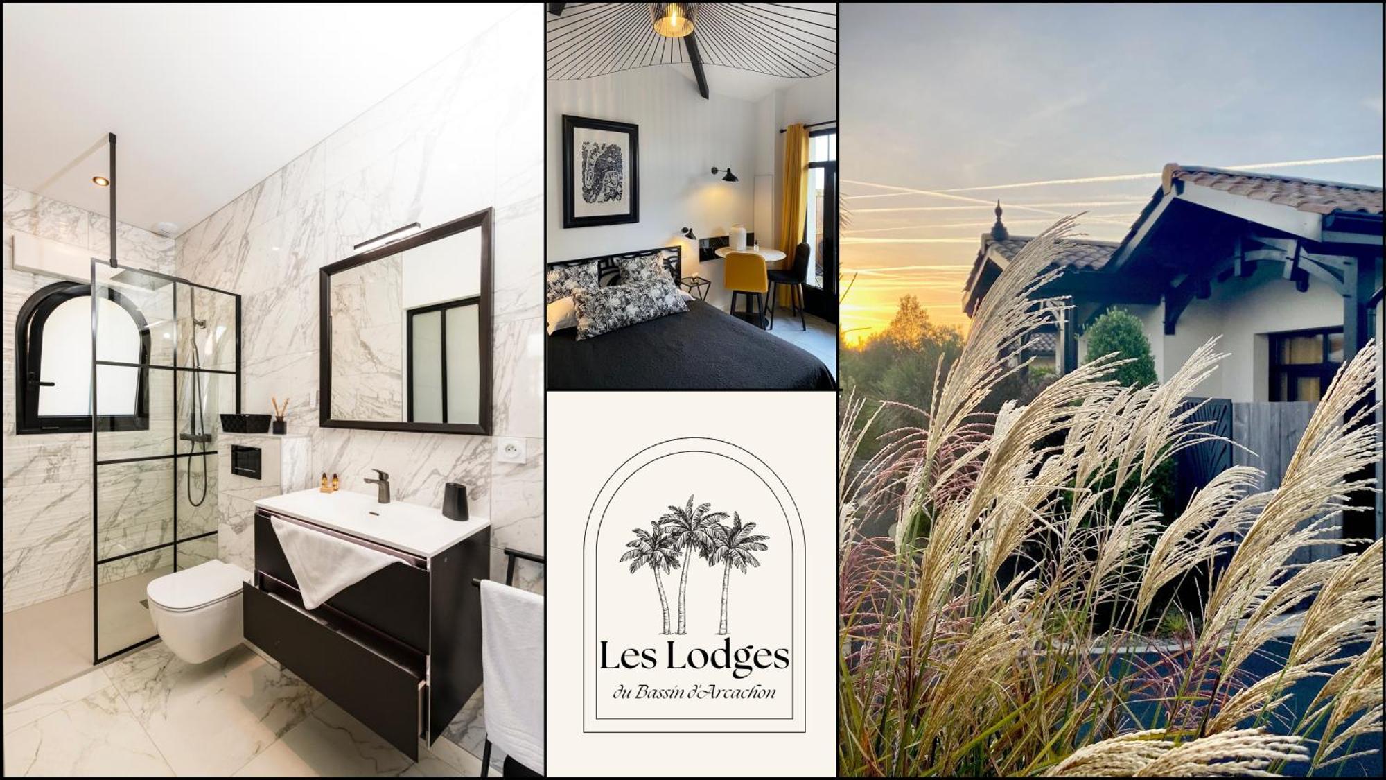 Hotel Particulier - Les Lodges Du Bassin D'Arcachon- Petit-Dejeuner Sur Demande- Prestations Haut De Gamme Гужан-Местрас Екстериор снимка